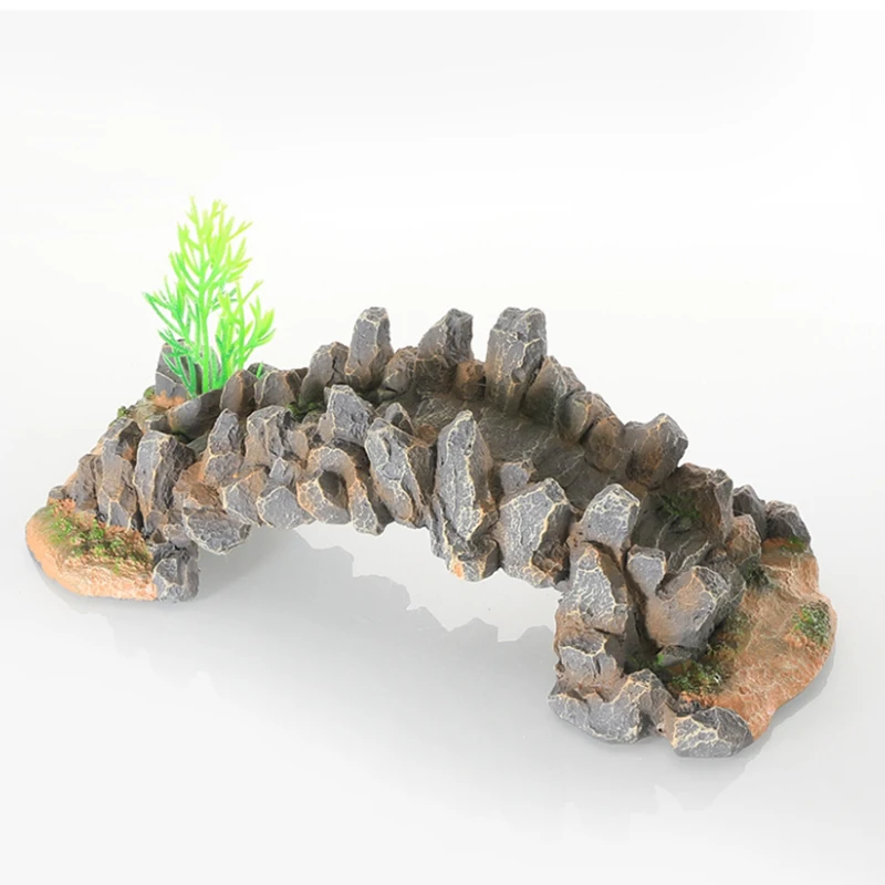 Simulated Stone Bridge Aquariu – Aquarium Fish Bridge recenzja i cena