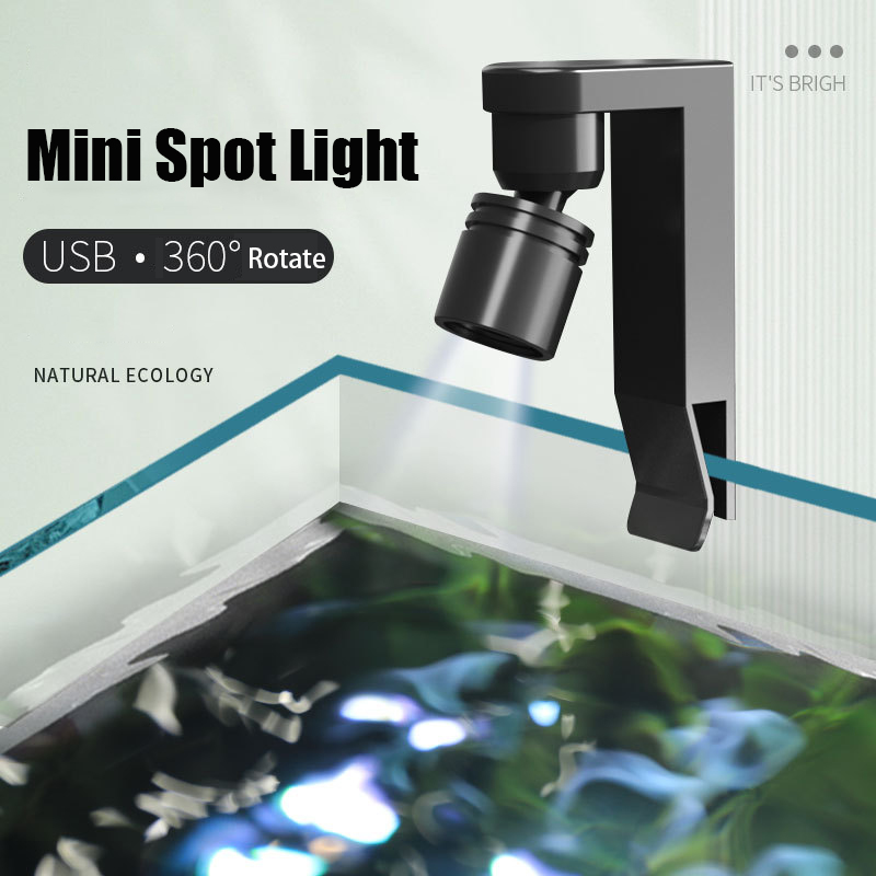 USB Clamp Light Waterproof Whi – Aquarium Fish Light Lamp recenzja i cena