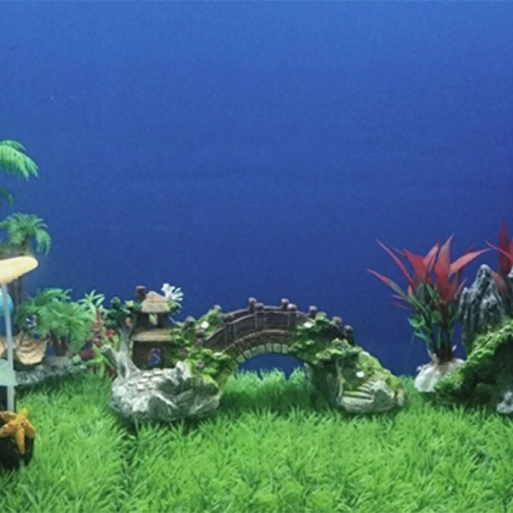 Fish Tank Artificial Bridge Re – Aquarium Fish Bridge recenzja i cena
