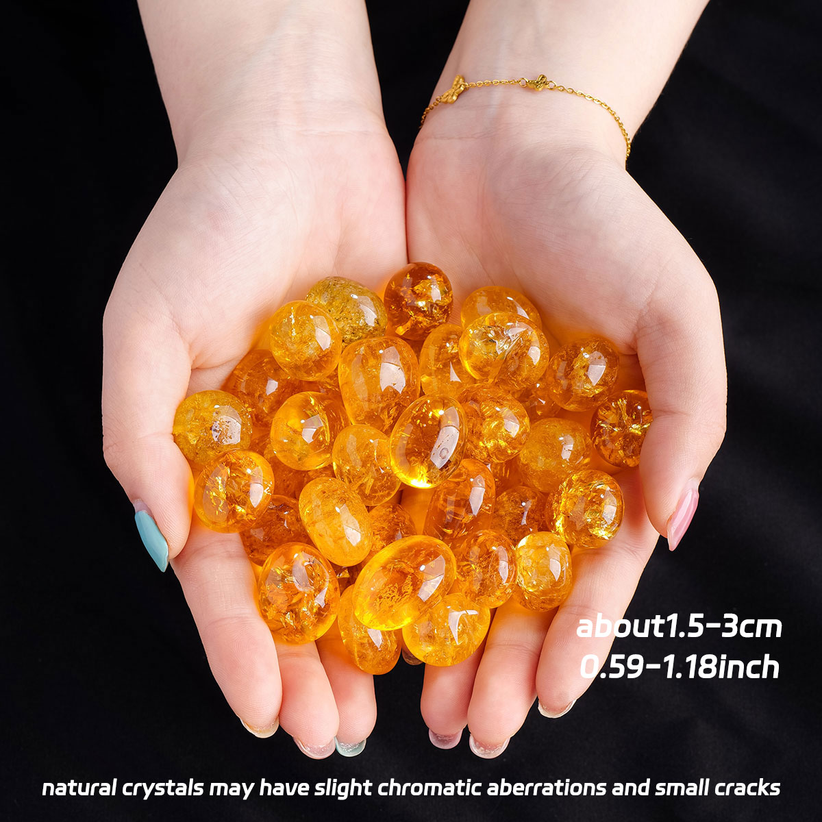 50g/Bag Natural Citrine Rollin – Aquarium Fish Store recenzja i cena