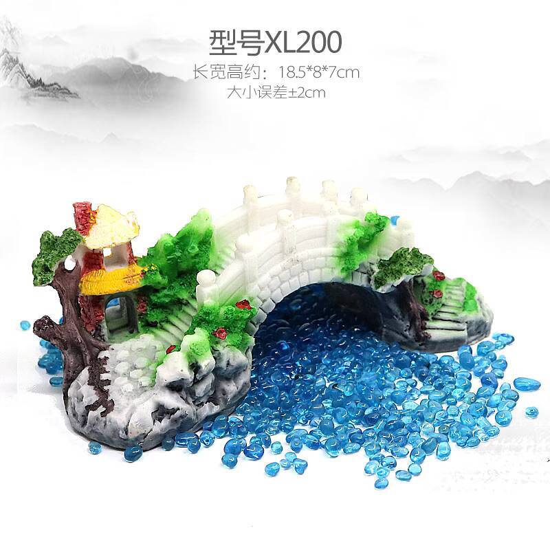 Fish Tank Aquarium Landscaping – Aquarium Fish Bridge recenzja i cena