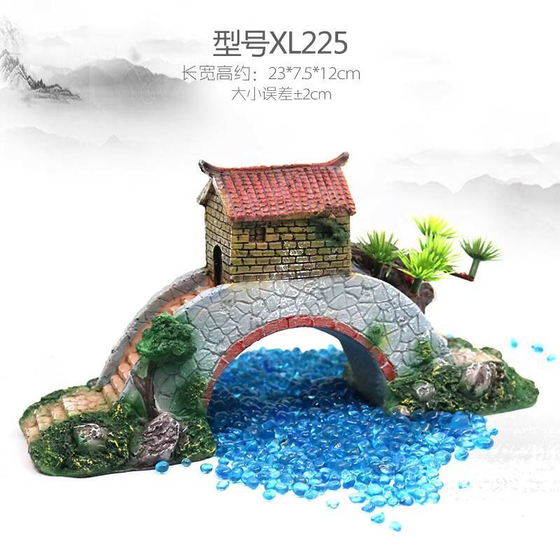 Fish Tank Aquarium Landscaping – Aquarium Fish Bridge recenzja i cena