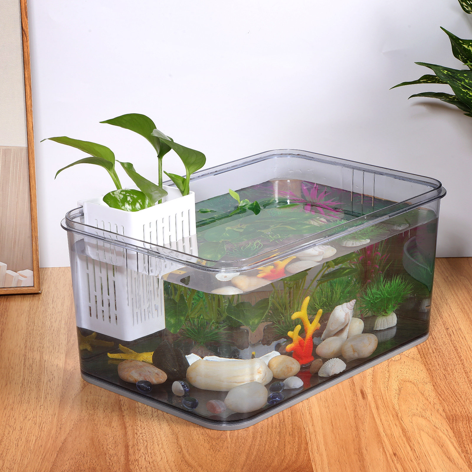 2pcs Aquarium Plant Baskets Pl – Aquarium Fish Pot recenzja i cena