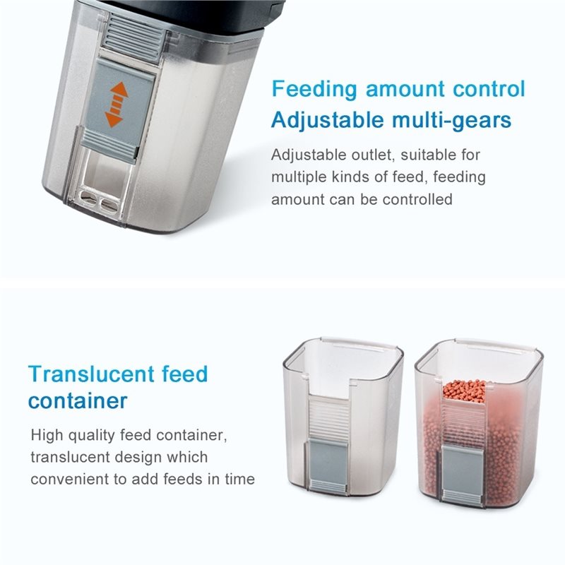 ABGH-Wifi Smart Aquarium Feede – Aquarium Fish Auto Feeder recenzja i cena
