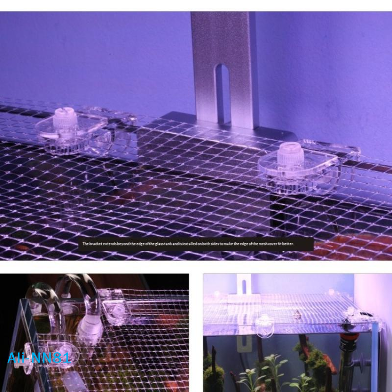【N】1Pcs Fish Tank Net Anti Jum – Aquarium Fish Jump Guard recenzja i cena