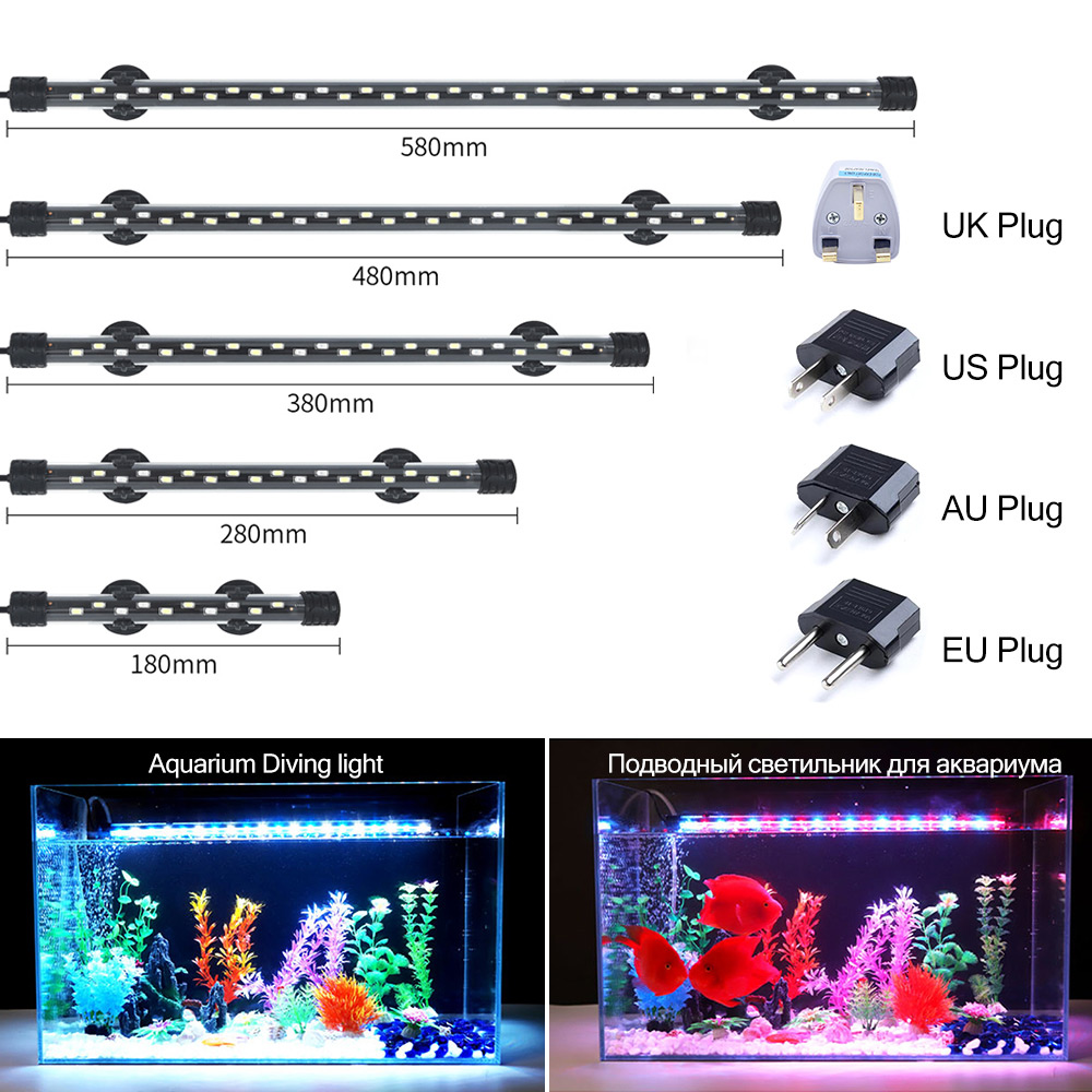 90-260V Aquarium Light LED Wat – Aquarium Fish Light Lamp recenzja i cena