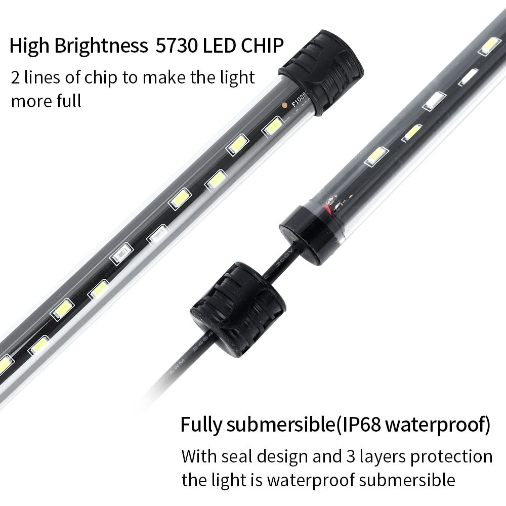 90-260V Aquarium Light LED Wat – Aquarium Fish Light Lamp recenzja i cena