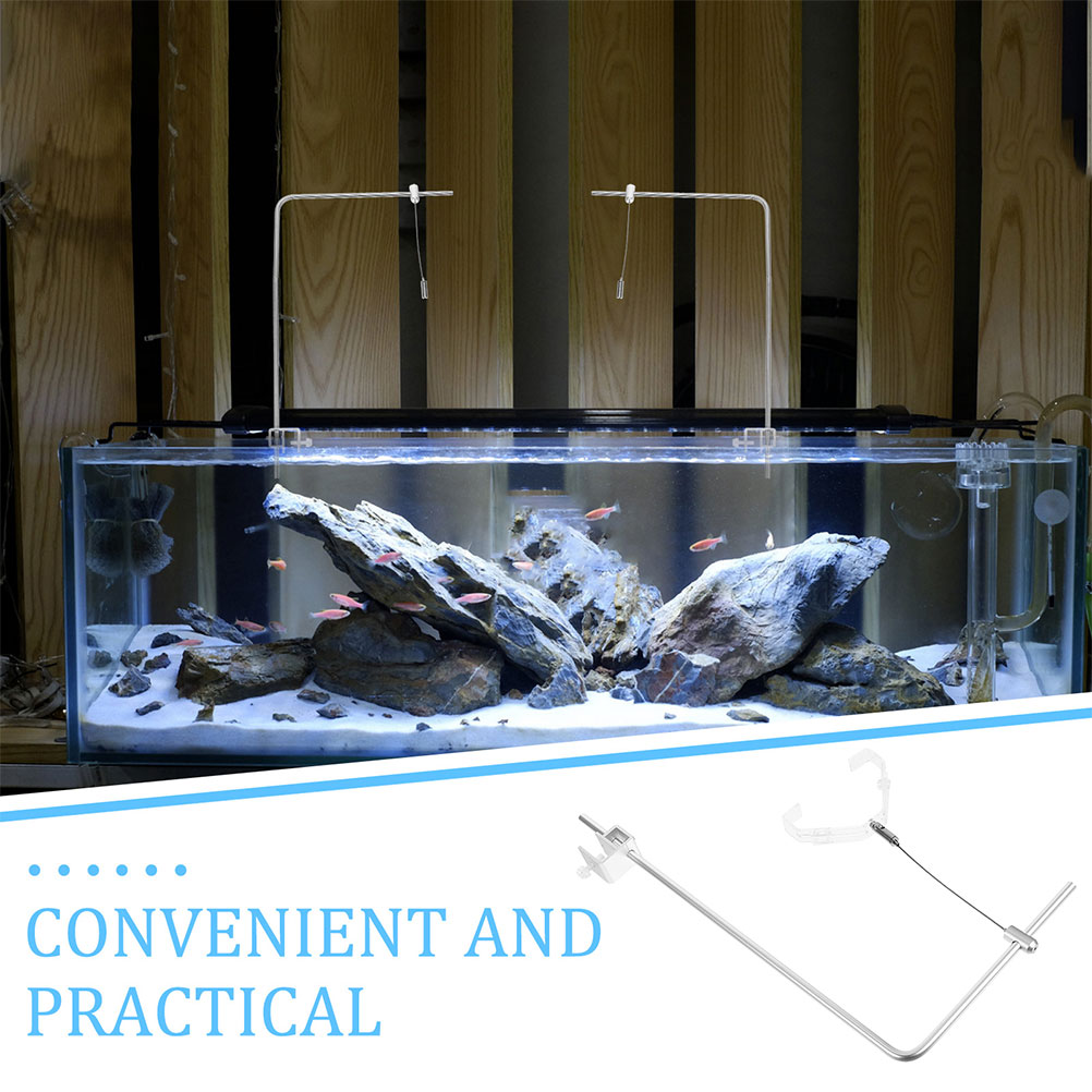 2pcs Aquarium Light Holder Wit – Aquarium Fish Light Lamp recenzja i cena