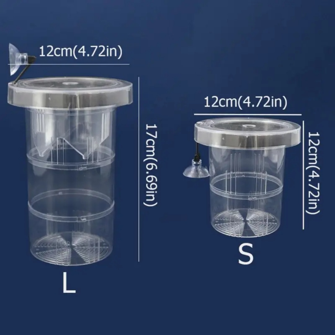 Acrylic Floating Fish Breeding – Aquarium Fish Feeder recenzja i cena