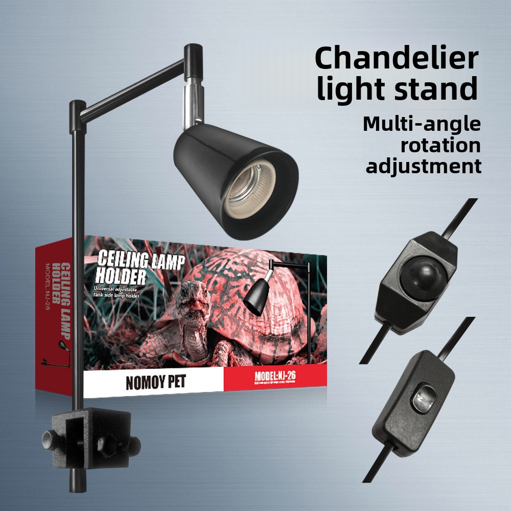NOMOY Reptile Lamp Stand with  – Aquarium Fish Light Lamp recenzja i cena