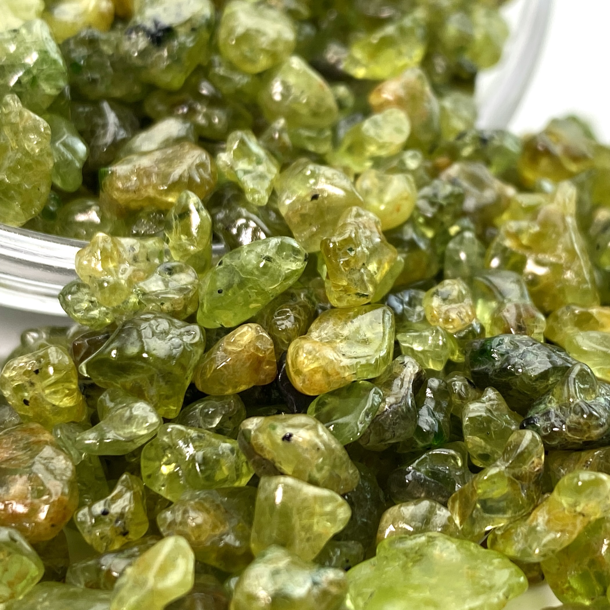 50g/100g 1-5mm Peridot Chips S – Aquarium Fish Store recenzja i cena