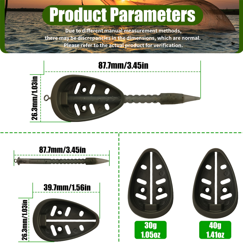 YOTO Small Zinc Alloy Bait Cag – Aquarium Fish Diseases recenzja i cena