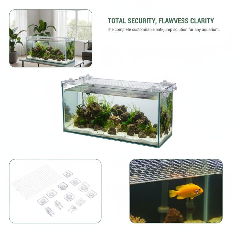 Aquarium Net for Fish Tank 1Pc – Aquarium Fish Jump Guard recenzja i cena